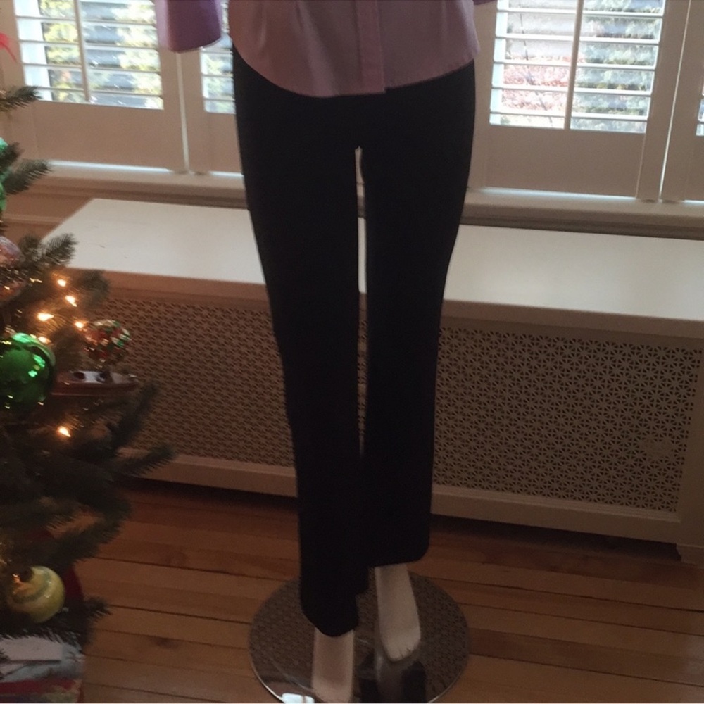 Black Herve Leger stretch pants vintage size 2/4